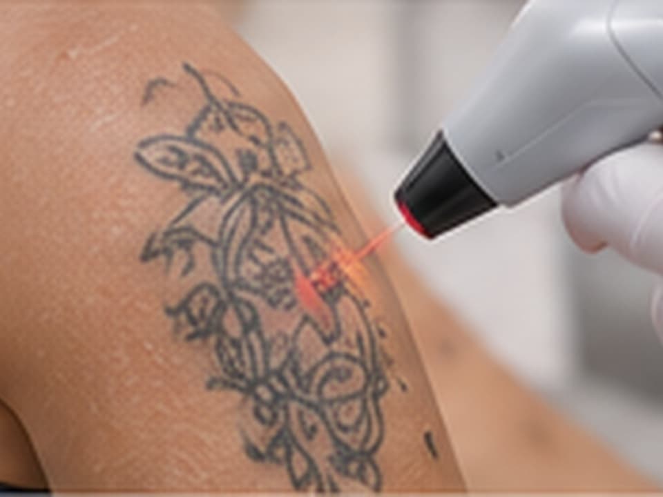 Representación visual de Eliminación de tatuaje · Pico Láser