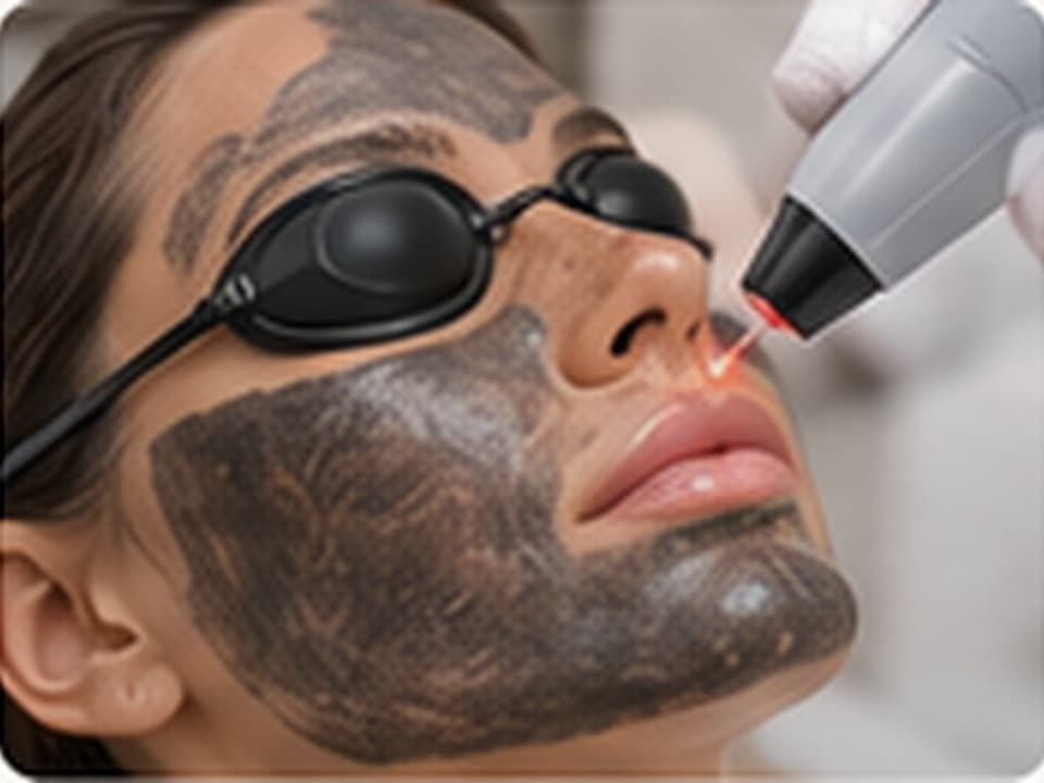 Procedimiento facial con tecnología