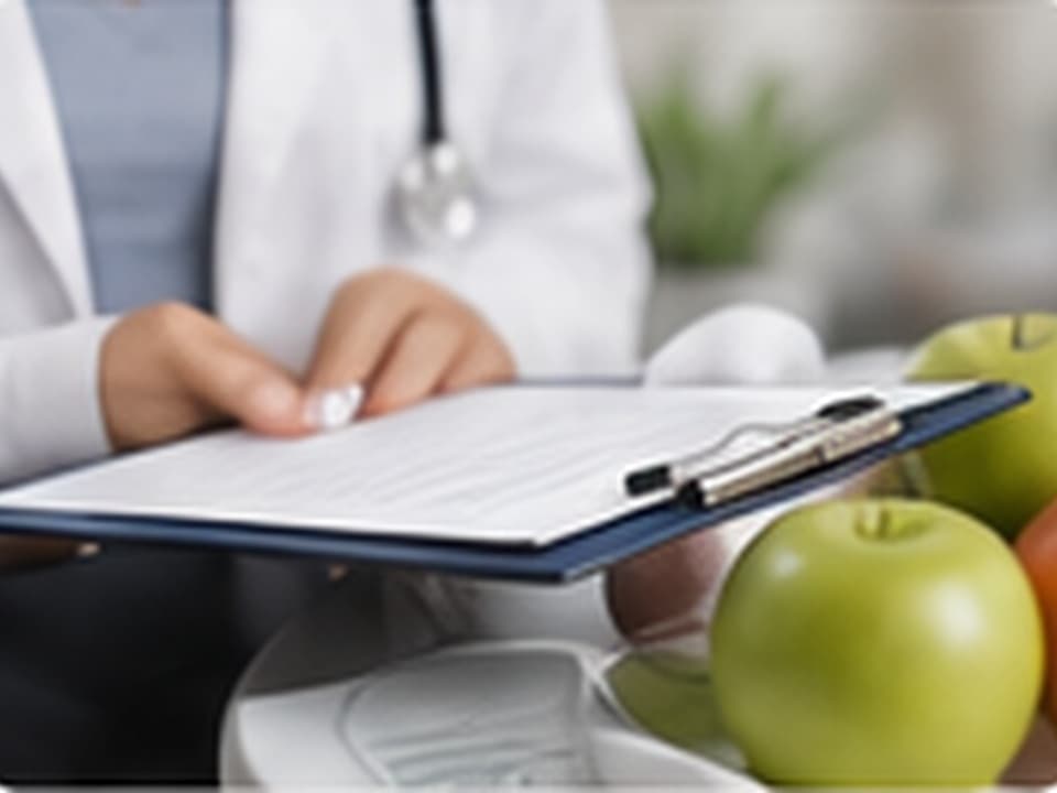 Consulta médica para el tratamiento del peso